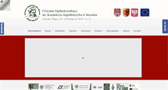 Desktop Screenshot of lojagiellonczyk.pl